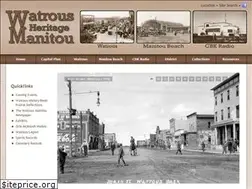 Sites similar to watrousheritage.ca