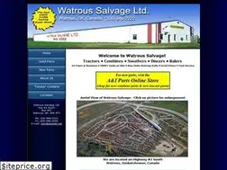 Sites similar to watroussalvage.com