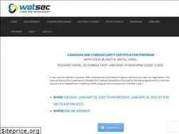 Sites similar to watsec.com