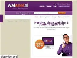 Sites similar to watsnel.nl