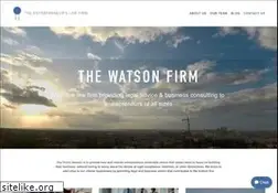 Sites similar to watson-firm.com