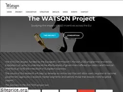 Sites similar to watson-h2020.eu