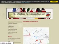 Sites similar to watson-translations.de