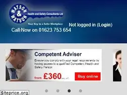 Sites similar to watsonandwatsonsafety.co.uk