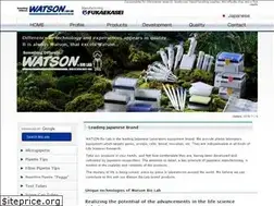 Sites similar to watsonbiolab.com