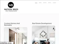 Sites similar to watsonbros.com
