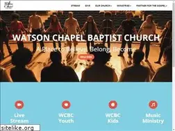 Sites similar to watsonchapelbaptist.org