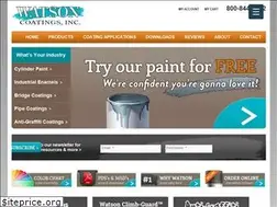 Sites similar to watsoncoatings.com