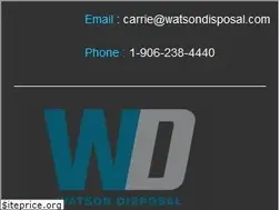 Sites similar to watsondisposal.com