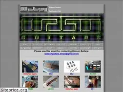 Sites similar to watsonguitars.net