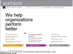 Sites similar to watsoninc.ca