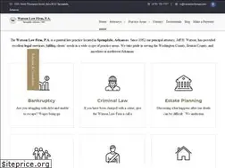 Sites similar to watsonlawfirmpa.com