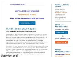 Sites similar to watsonmedicalclinic.ca
