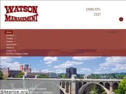 Sites similar to watsonmgt.com