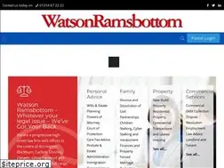 Sites similar to watsonramsbottom.com