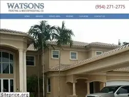 Sites similar to watsons-painting-waterproofing.com