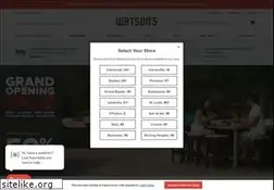 Sites similar to watsons.com