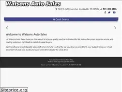 Sites similar to watsonsautosalesandfinance.com