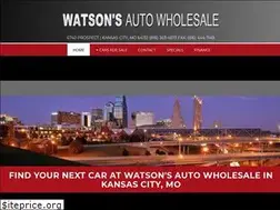 Sites similar to watsonsautowholesale.com