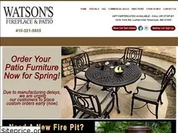 Sites similar to watsonsfireplaceandpatio.net