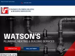 Sites similar to watsonsplumbingheating.com