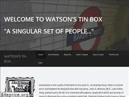 Sites similar to watsonstinbox.org