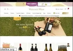 Sites similar to watsonswine.com