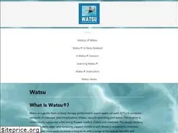 Sites similar to watsu.org.nz