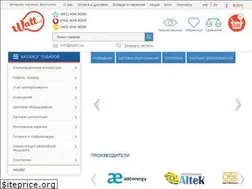 Sites similar to watt.ua