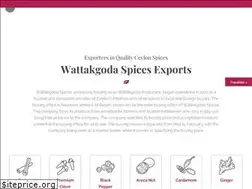 Sites similar to wattakgodaspices.com