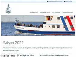 Sites similar to wattenmeerfahrten.de