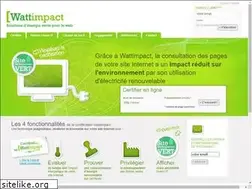 Sites similar to wattimpact.com