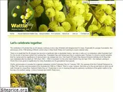 Sites similar to wattleday.asn.au