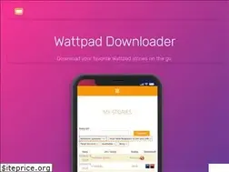Sites similar to wattpaddownloader.com