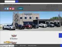 Sites similar to wattsautomotive.com