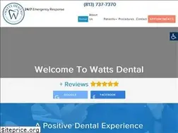 Sites similar to wattsdentalfl.com