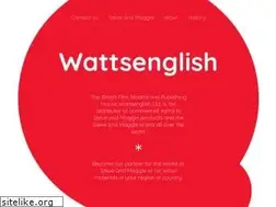 Sites similar to wattsenglish.com