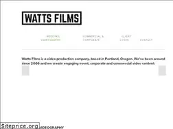 Sites similar to wattsfilms.com