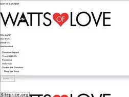 Sites similar to wattsoflove.org