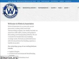 Sites similar to wattsroofing.com