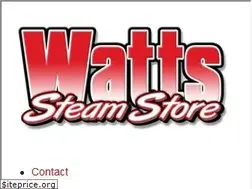 Sites similar to wattssteamstore.com