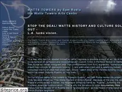 Sites similar to wattstowers.us