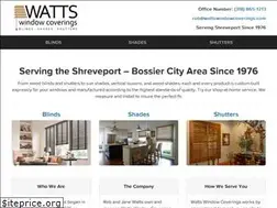 Sites similar to wattswindowcoverings.com
