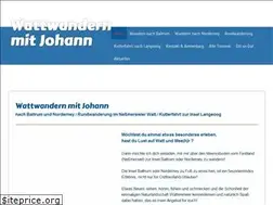 Sites similar to wattwandern-johann.de
