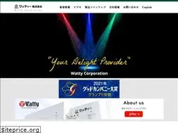 Sites similar to watty.co.jp