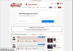 Sites similar to watzatsong.com
