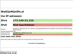 Sites similar to watzijnmijnips.nl