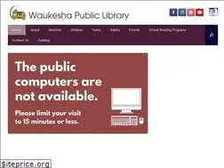 Sites similar to waukeshapubliclibrary.org