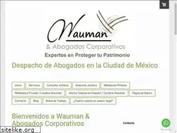 Sites similar to wauman-abogados-corporativos.com.mx