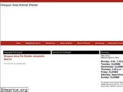 Sites similar to waupunareaanimalshelter.org